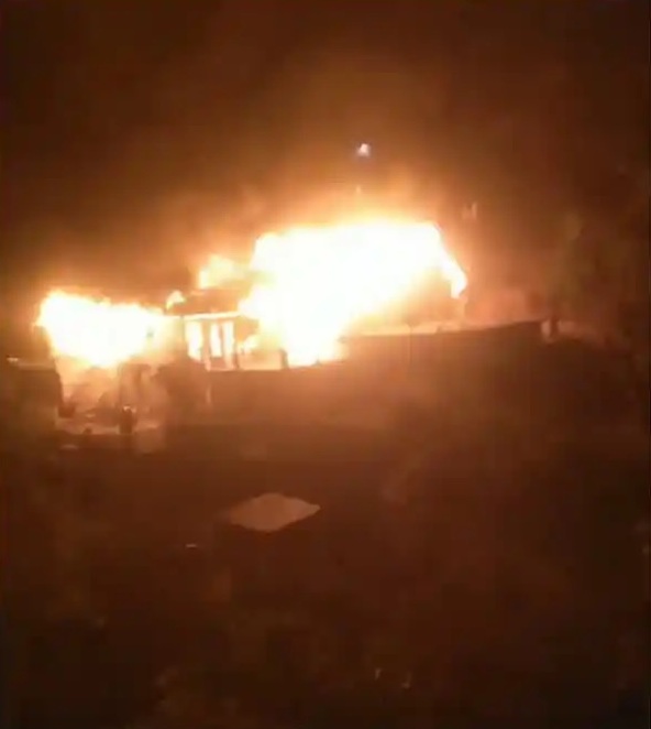 Major fire incident in Champawat